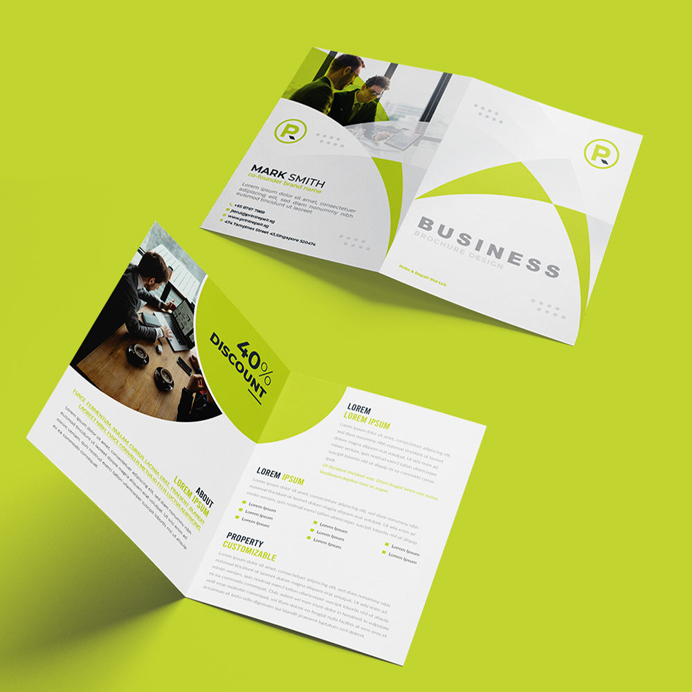 Express A4 Half Fold Brochure