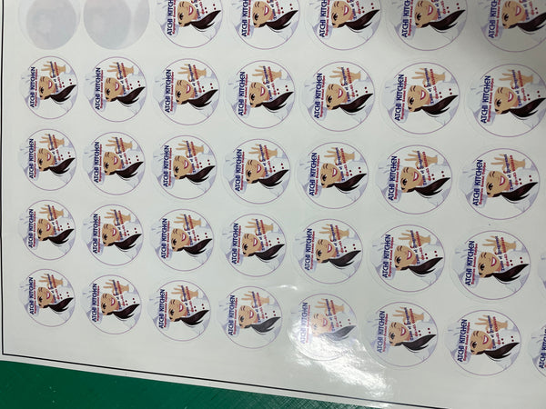 Mirrokote (Glossy) Sticker